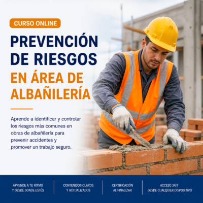 CURSO PREVENCION DE RIESGO EN AREA DE ALBAÑILERIA