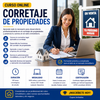 CURSO CORRETAJE DE PROPIEDADES