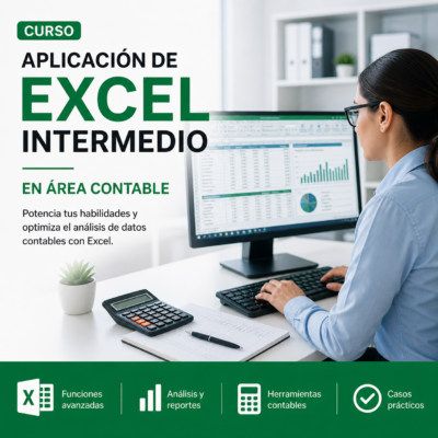 CURSO APLICACION DE EXCEL INTERMEDIO EN AREA CONTABLE