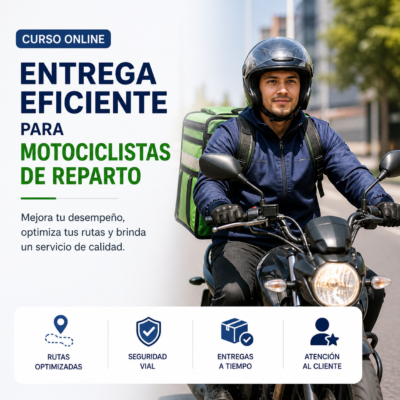 CURSO ENTREGA EFICIENTE PARA MOTOCICLISTAS DE REPARTO